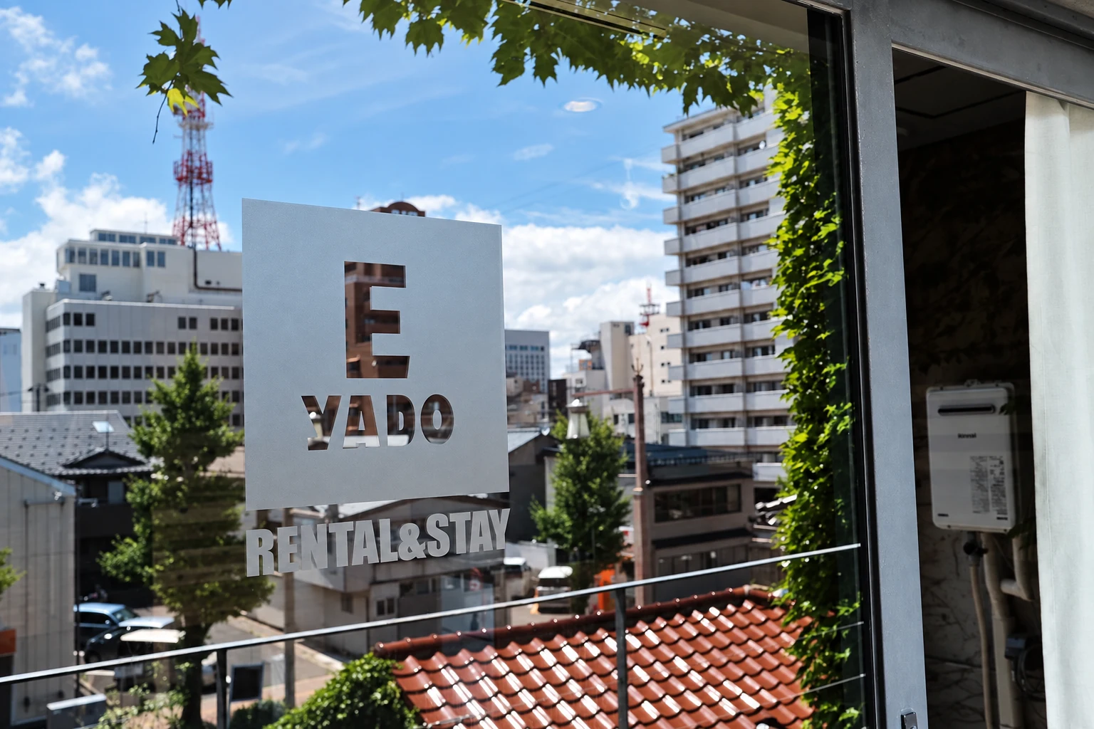 E-YADO Niigata exterior of the mixed-use building in Furumachi